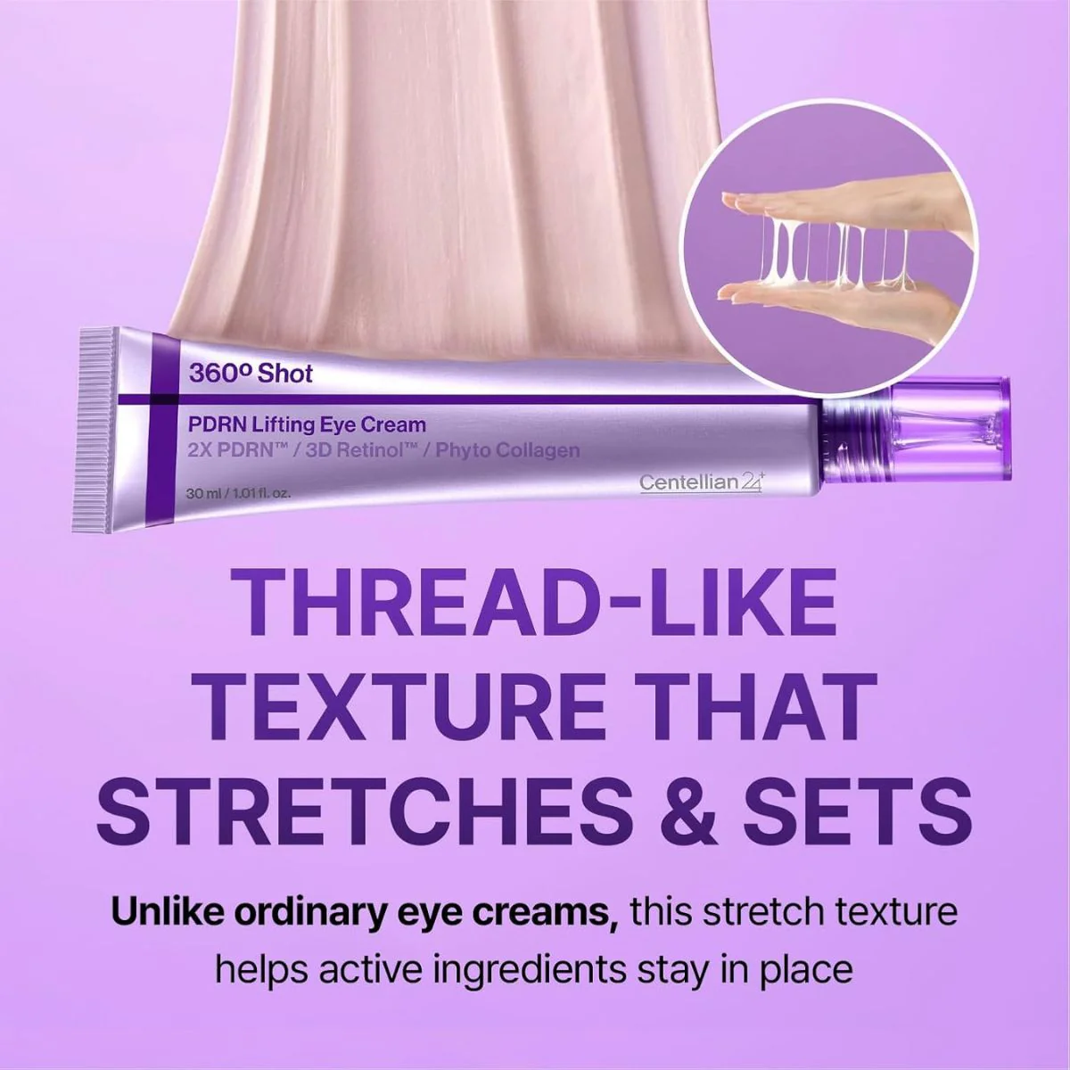 360º Shot PDRN Lifting Eye Cream 30mL - Image 6