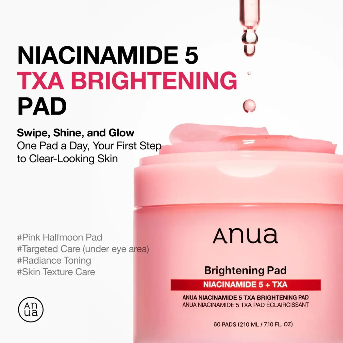 Niacinamide 5 TXA Brightening Pad 60ea - Image 3