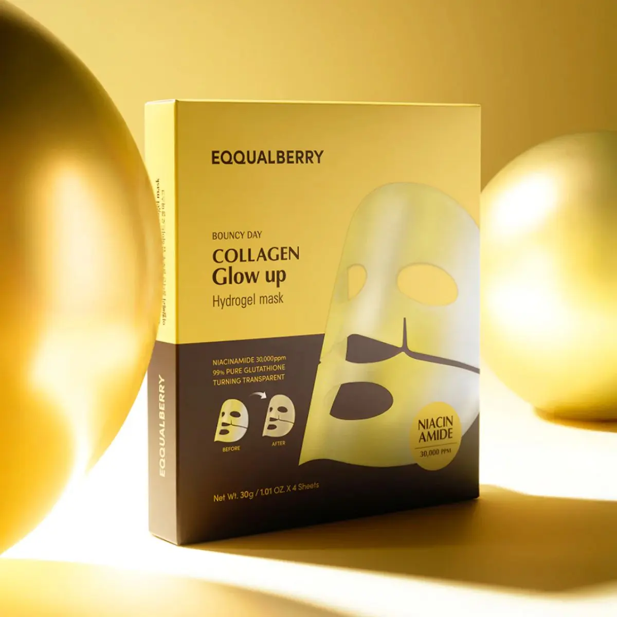 Collagen Glow Up Hydrogel Mask - Image 3