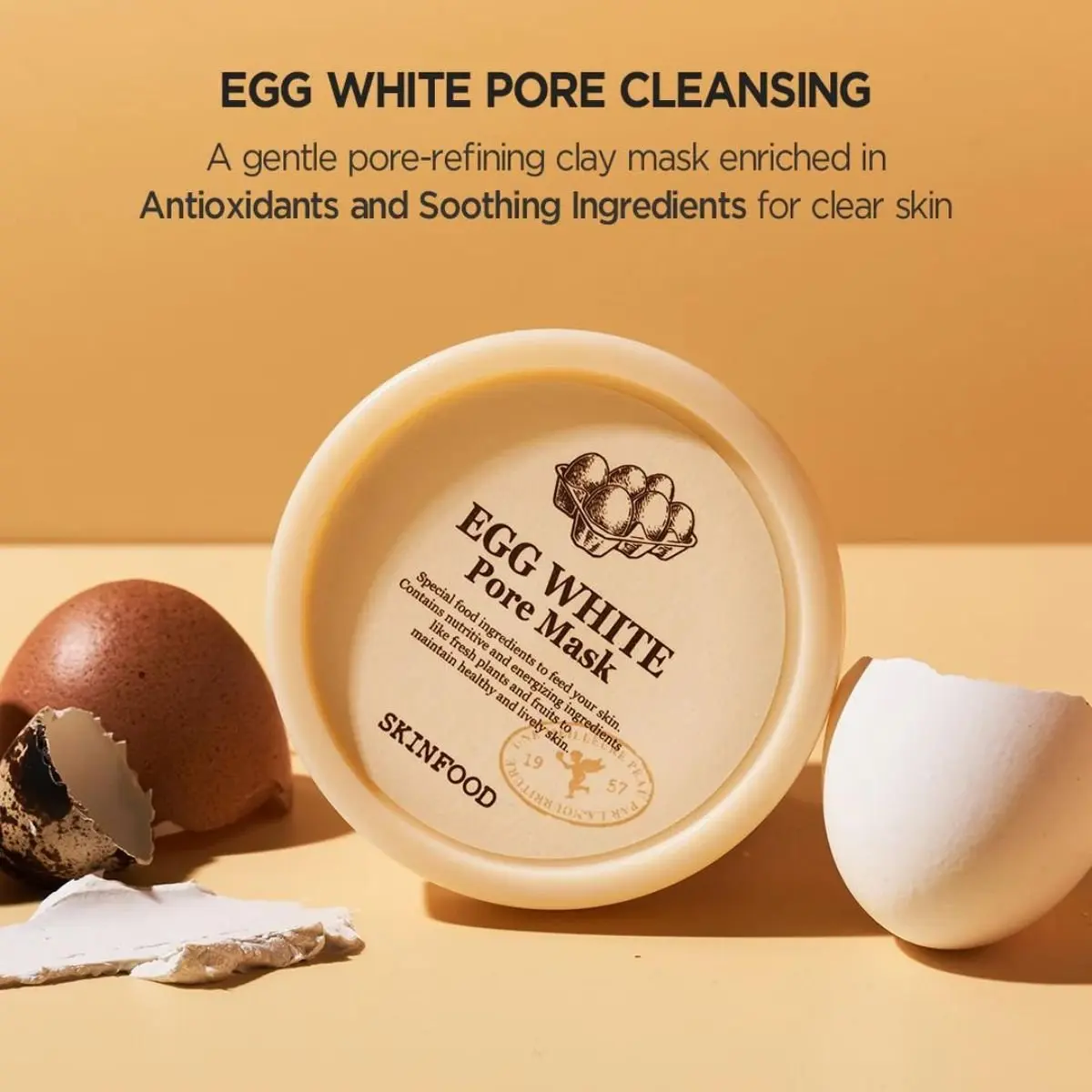 Egg White Pore Mask 125g - Image 3