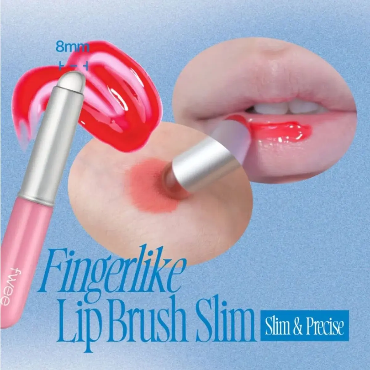 Fingerlike Silicone Lip Brush Slim 13g - Image 2