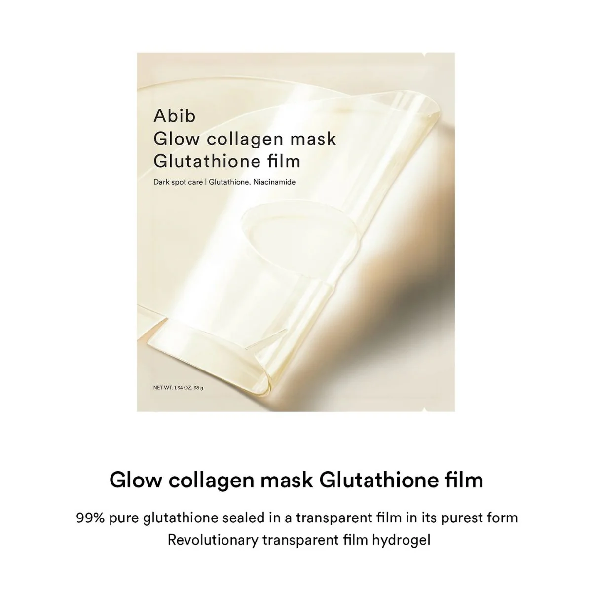 Glow Collagen Mask Glutathione Film - Image 2