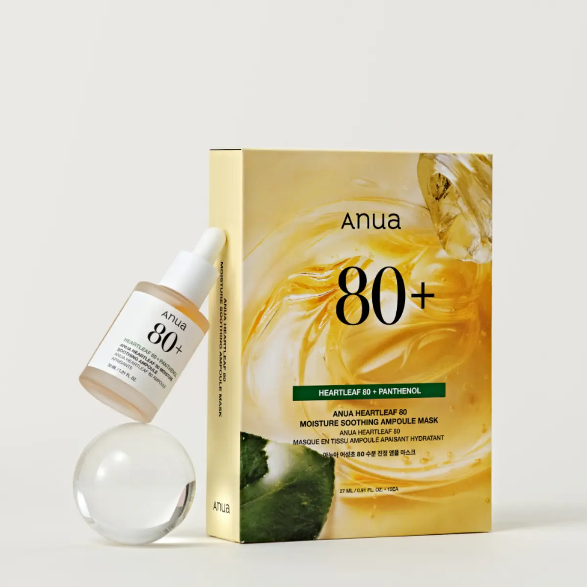 Heartleaf 80 Moisture Soothing Ampoule Mask 27mL - Image 3