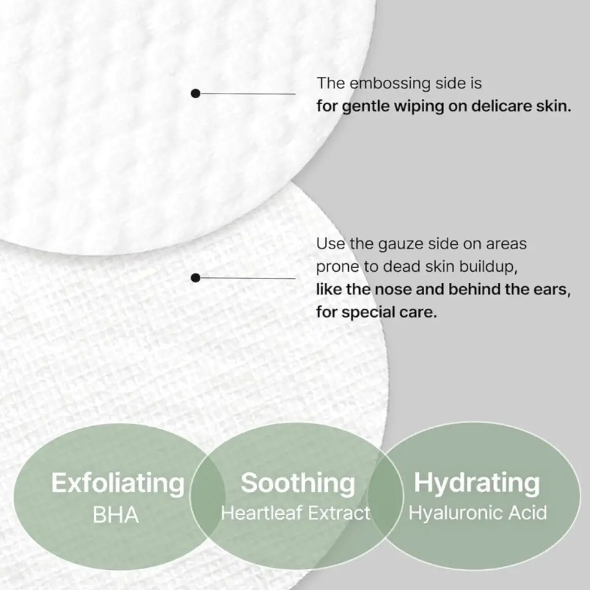 Heartleaf BHA Peeling Pad 60ea - Image 3