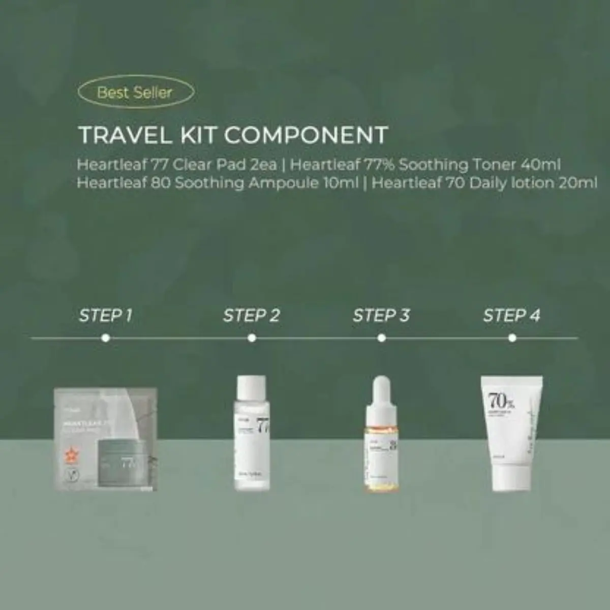Heartleaf Soothing Trial Kit - Image 3