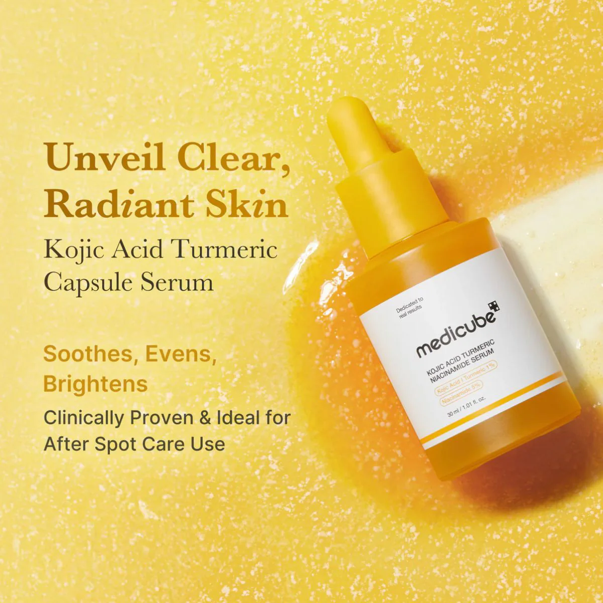 Kojic Acid Turmeric Niacinamide Serum 30mL - Image 2