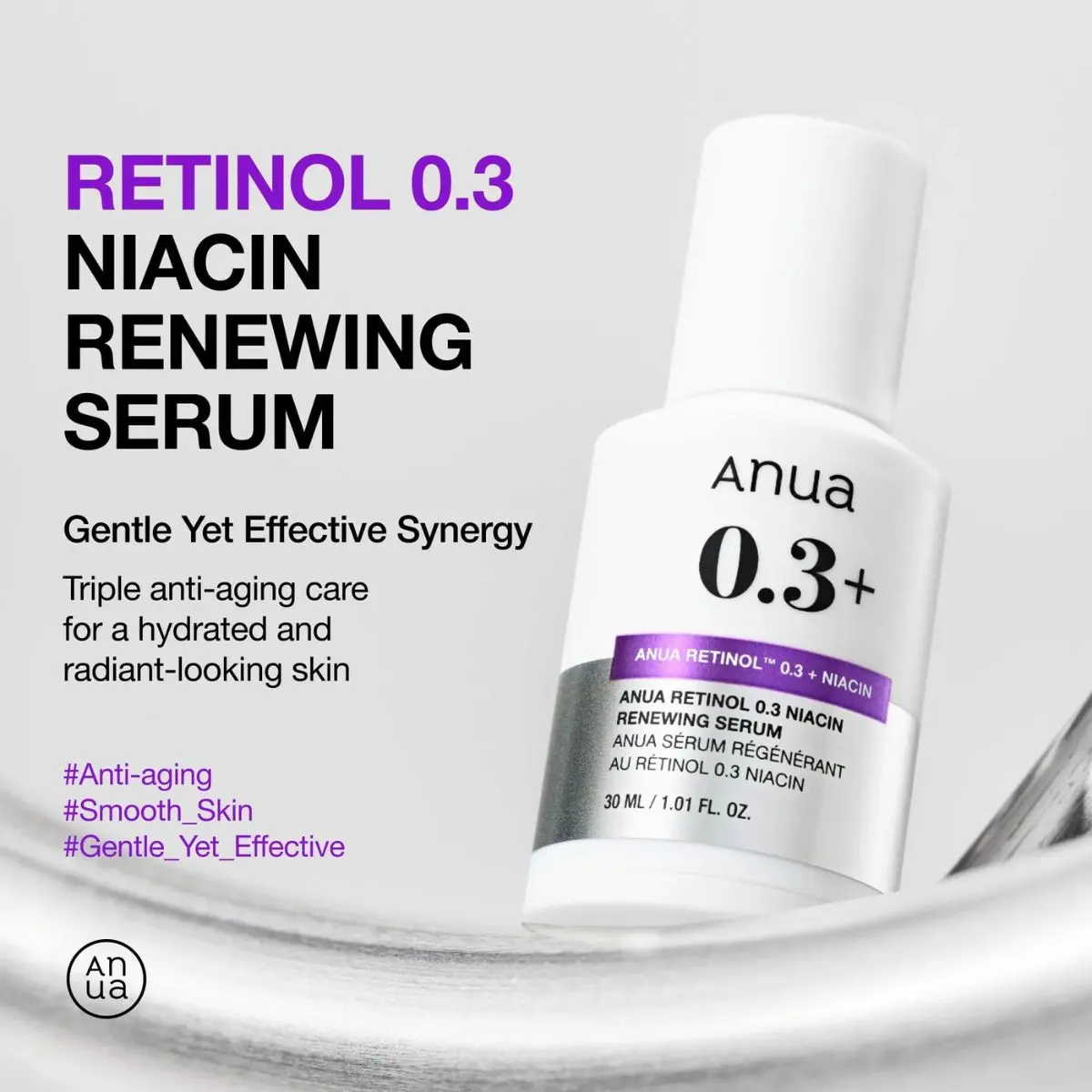 Nano Retinol 0.3% + Niacin Renewing Serum 30mL - Image 4