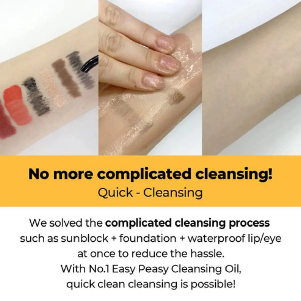 No.1 Easy Peasy Cleansing Oil 200mL - Image 4