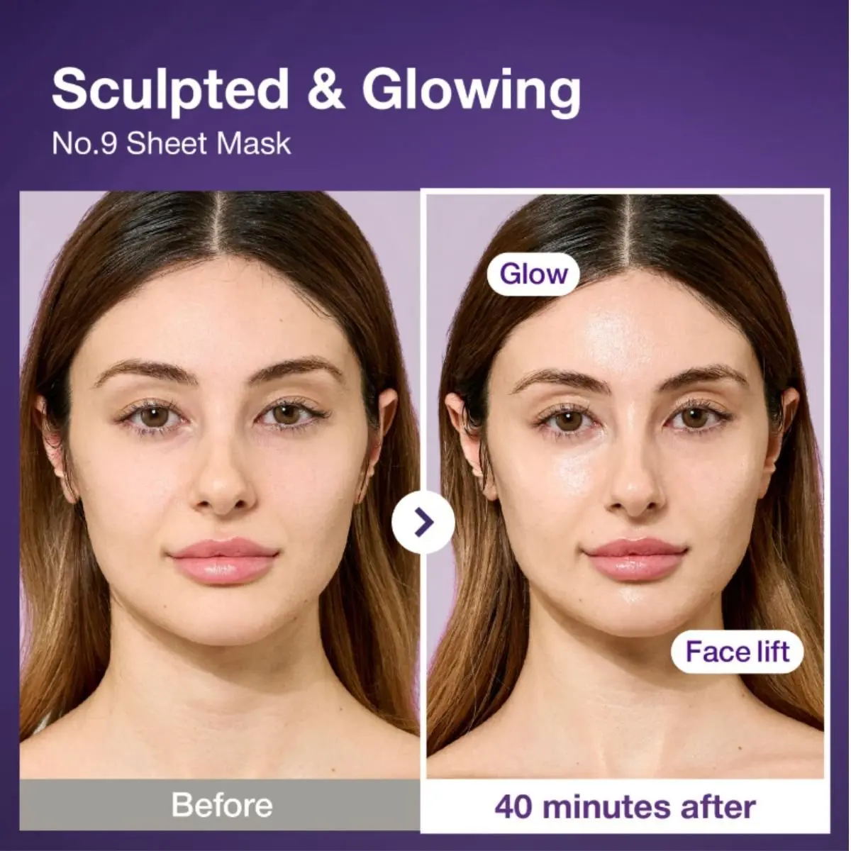 No.9 NAD Bio Lifting Full Cover Facial Mask 4ea - Image 5