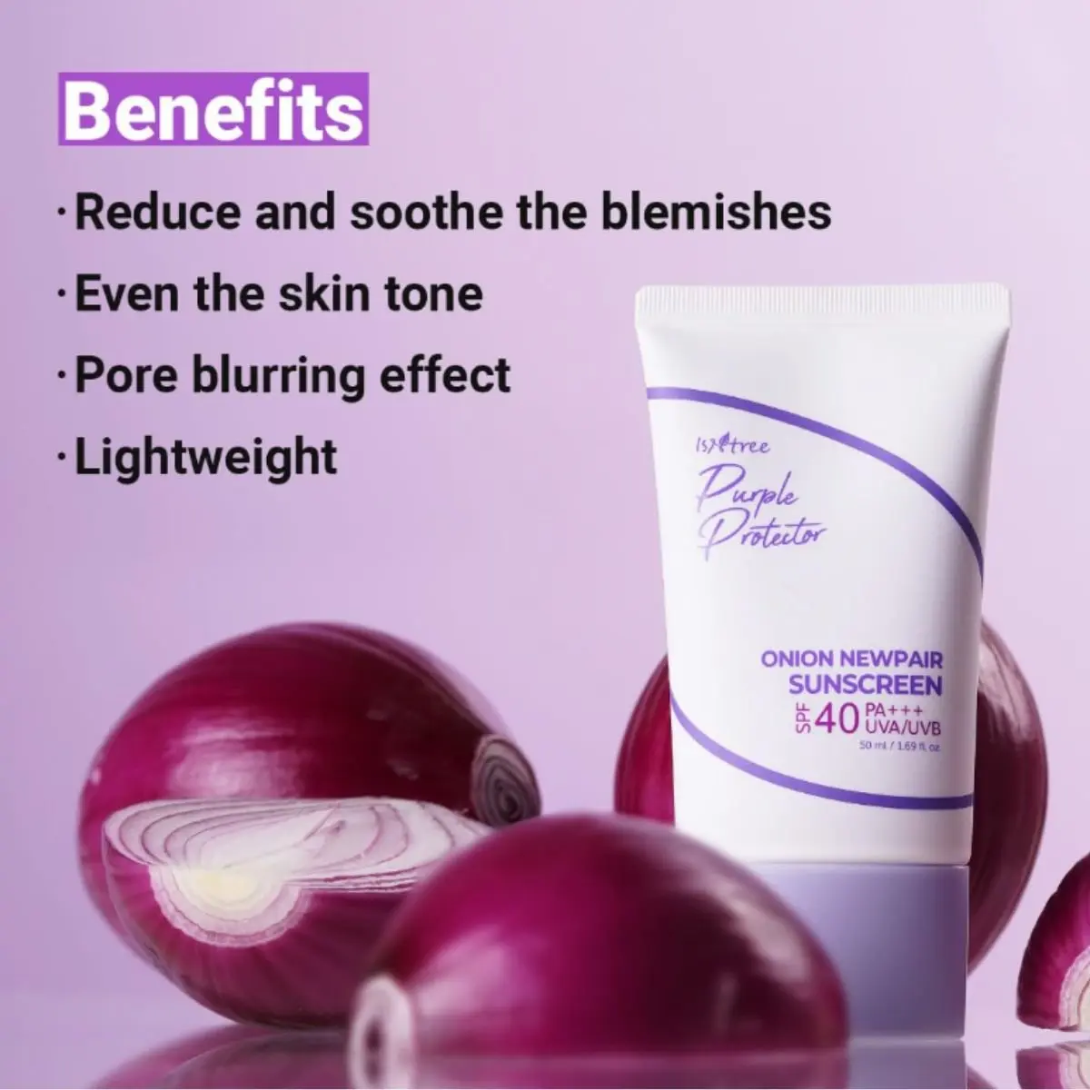 Onion Newpair Sunscreen 50mL - Image 4