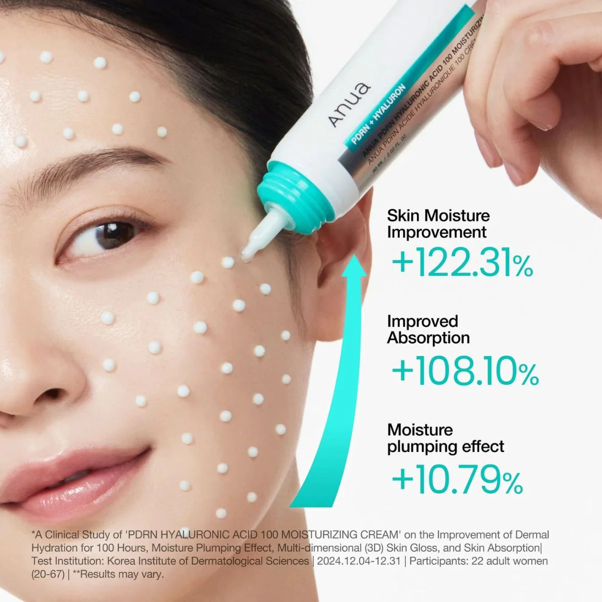 PDRN Hyaluronic Acid 100 Moisture Cream 60mL - Image 4