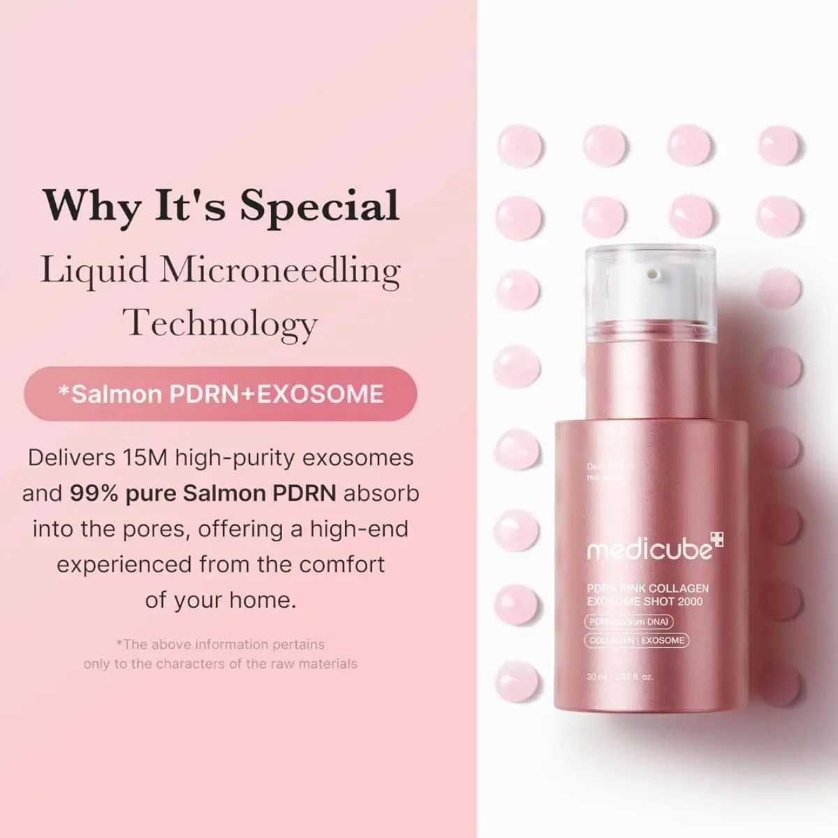 PDRN Pink Exosome Shot Serum 2000 30mL - Image 5