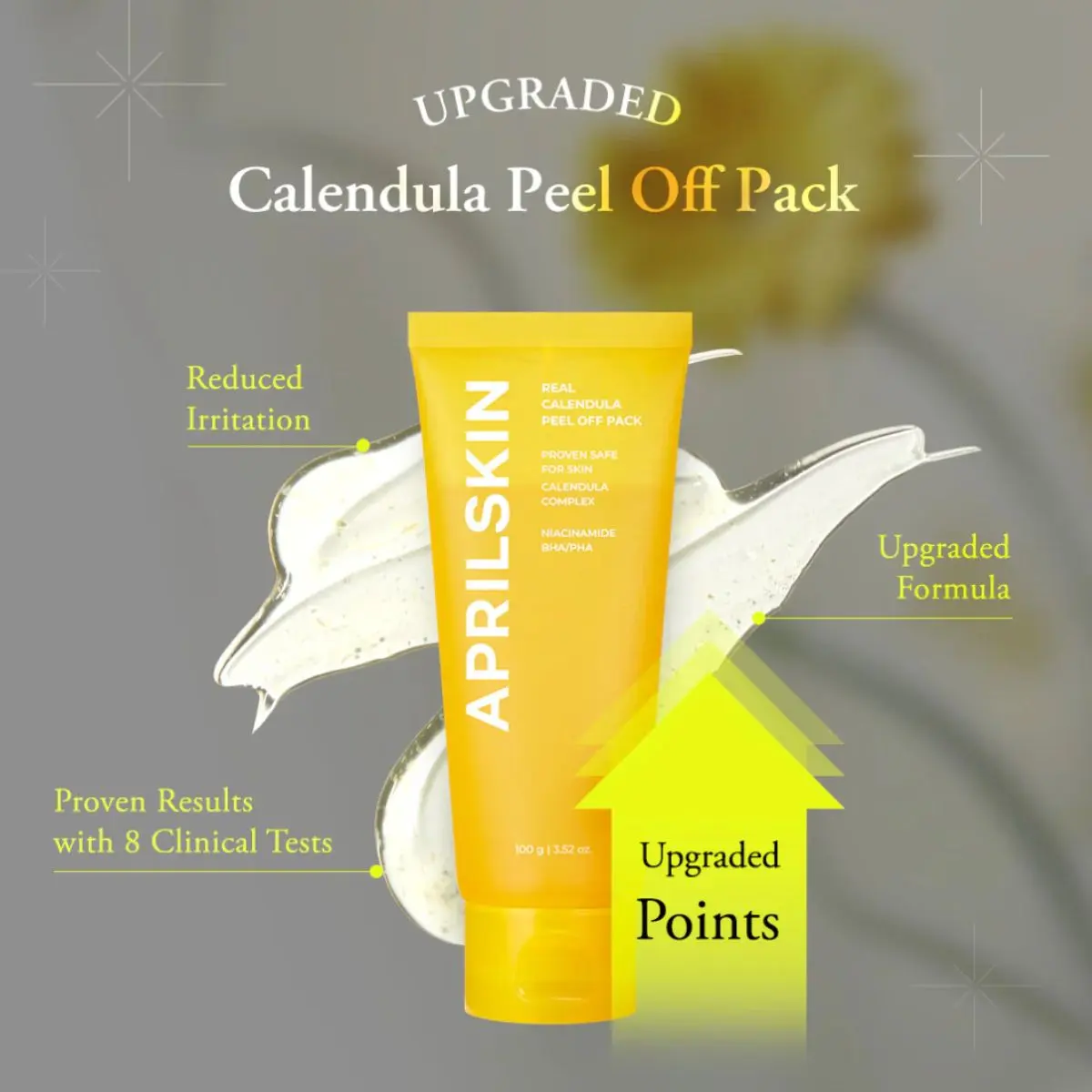 Real Calendula Peel Off Pack 100g - Image 5