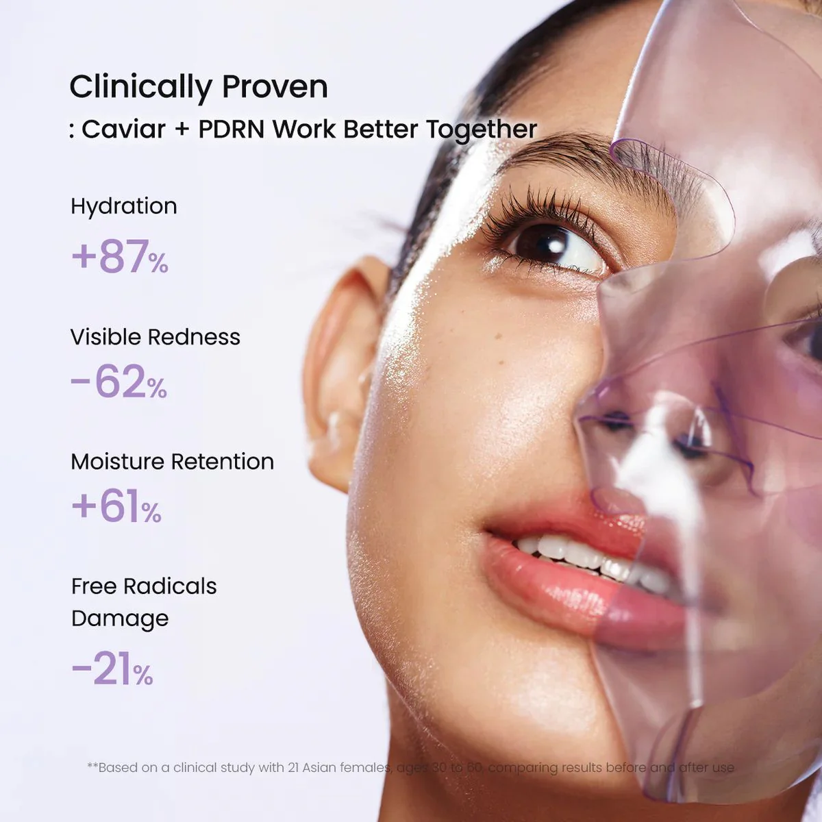 Rejuvenating Caviar PDRN Real Deep Mask - Image 5