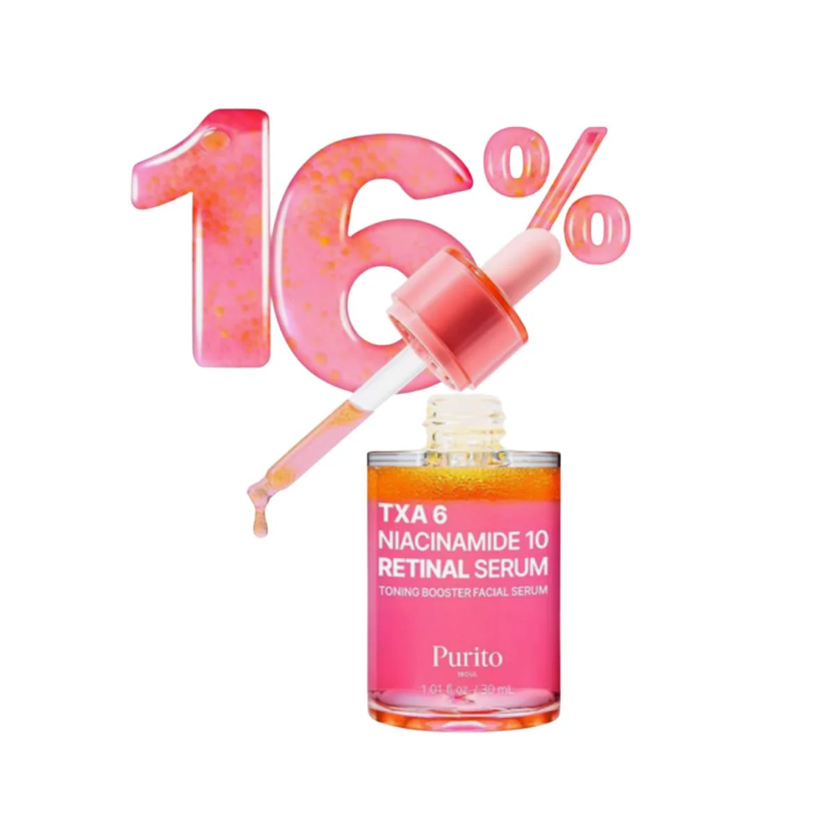 TXA 6 Niacinamide 10 Retinal Serum 30mL - Image 2